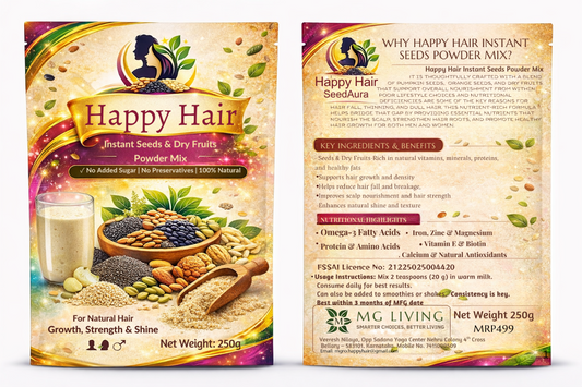 Happy Hair Instant Seeds & Dry Fruits Powder Mix